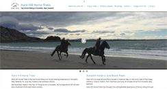 Desktop Screenshot of horseriding-dunedin.co.nz